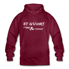 Laden Sie das Bild in den Galerie-Viewer, Et geährt ropp un ronner - Hoodie - Bordeaux