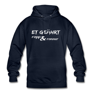 Et geährt ropp un ronner - Hoodie - Navy
