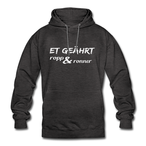 Et geährt ropp un ronner - Hoodie - Anthrazit