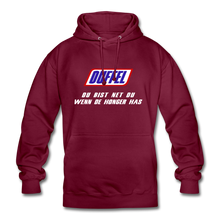 Laden Sie das Bild in den Galerie-Viewer, Duffel - Hoodie - bordeaux